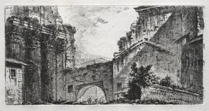 Augustus Forumu. by Giovanni Battista Piranesi