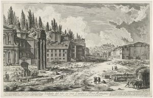 Forum Romanum, Tempel van Jüpiter Stator te Roma ile bir araya geldi Antik Roma Forumu