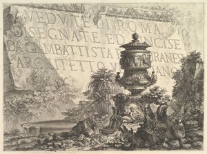 Frontispiece Başlık sayfası, 1748. by Giovanni Battista Piranesi