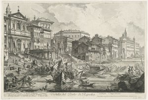 Ripetta te Roma Limanı Ripetta Limanı
