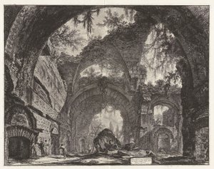 d kalıntıları by Giovanni Battista Piranesi