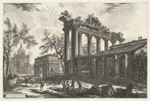 Tempel van Saturnus te Roma Concordia Tapınağı