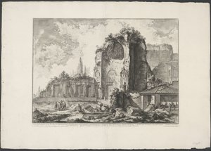 Tempel van Venüs en Roma te Roma Nero