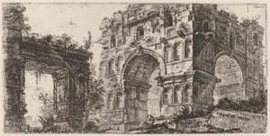 Diana Tapınağı by Giovanni Battista Piranesi