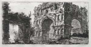 Diana Tapınağı by Giovanni Battista Piranesi