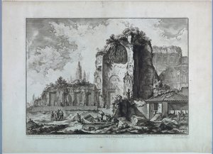 Roma'daki Venüs Tapınağı by Giovanni Battista Piranesi