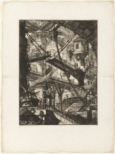 Asma Köprü, Hayali Hapishanelerden 7. plaka by Giovanni Battista Piranesi