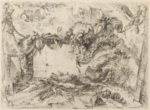 Anıtsal Tablet by Giovanni Battista Piranesi