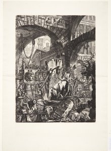 raftaki adam by Giovanni Battista Piranesi