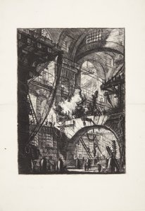 dumanlı ateş by Giovanni Battista Piranesi