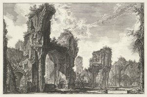 Thermen van Caracalla te Roma Sisto Harabeleri veya Antoninus Hamamı