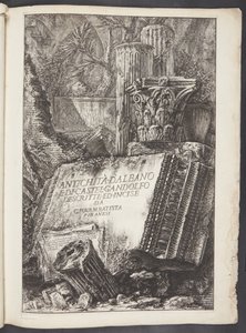 Baş sayfa by Giovanni Battista Piranesi