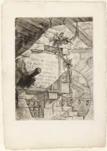 Hayali Hapishanelerden Başlık Sayfası by Giovanni Battista Piranesi