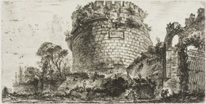 Capo di Bove [Öküz Kafası] olarak adlandırılan Caecilia Metella