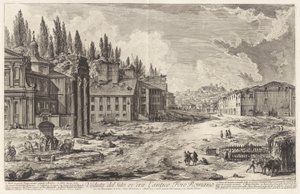 Sitenin Görünümü, ov by Giovanni Battista Piranesi