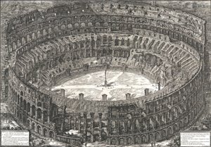 Kolezyum olarak bilinen Flavian Amfitiyatrosu