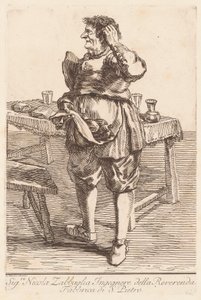 Bay Nicola Zabbaglia by Giovanni Battista Piranesi, after Pier Leone Ghezzi
