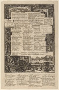 Gio Battista Piranesi tarafından Lvce