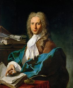 Rokoko: Pittoni par bir matematikçi portresi, Giovan Battista (1687-1767), c. 1740. Tuval üzerine yağlı boya, 93x81. Sanat Tarihi Müzesi, Viyana by Giovanni Battista Pittoni