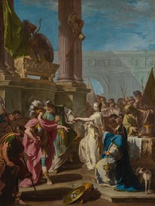 Polyxena'nın Kurban Edilmesi, c.1733-34 (tuval üzerine yağlı boya)