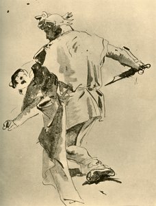 Bir Çocuğu bıçaklayan bir adam, 18. yüzyılın ortaları, 1928 by Giovanni Battista Tiepolo