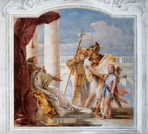 Aeneid, Ascanius Kılığındaki Aşk Tanrısını, Palazzina
