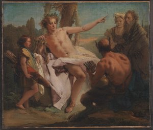 Apollon ve Marsyas by Giovanni Battista Tiepolo