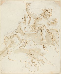 Bacchus ve Ariadne by Giovanni Battista Tiepolo