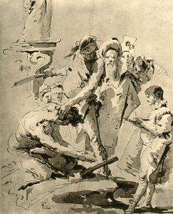 Bir Azizin Kafasının Kesilmesi, 18. yüzyılın ortaları, 1928 by Giovanni Battista Tiepolo