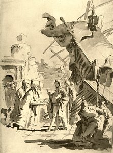 Bir Kasabanın Kapitülasyonu, 18. yüzyılın ortaları, 1928 by Giovanni Battista Tiepolo
