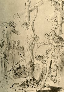 Çarmıha germe, 18. yüzyılın ortaları, 1928 by Giovanni Battista Tiepolo