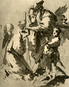Genç bir askerin adanması, 1735-1740, 1928 by Giovanni Battista Tiepolo