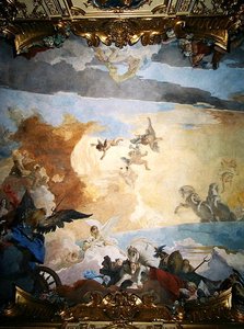 Güneşin Rotasından Detay, 1740 by Giovanni Battista Tiepolo