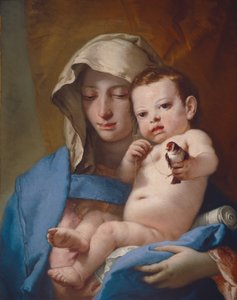 Saka Kuşu Madonna by Giovanni Battista Tiepolo