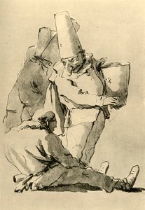 Pulcinelli, 18. yüzyılın ortaları, 1928 by Giovanni Battista Tiepolo