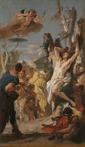 Aziz Sebastian Şehitliği Çalışması..., 1739. by Giovanni Battista Tiepolo