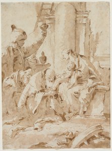 Magi'nin hayranlığı by Giovanni Battista Tiepolo