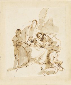 Kutsal Aile by Giovanni Battista Tiepolo