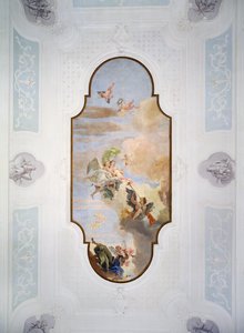 Cesaret ve Basiret Zaferi by Giovanni Battista Tiepolo