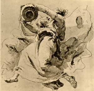 Kavanoz tutan iki dahi, 18. yüzyılın ortaları, 1928 by Giovanni Battista Tiepolo
