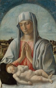 Madonna Uyuyan Çocuğu Seviyor, 1460