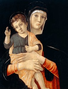 Madonna ve Çocuk, 1475-1480. by Giovanni Bellini