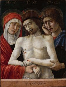 Pieta, yaklaşık 1455. by Giovanni Bellini