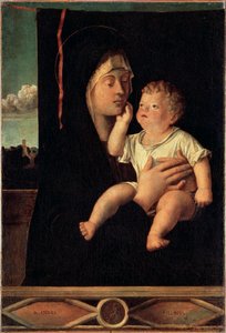 Bakire ve Çocuk, 15. veya 16. yüzyılın başları by Giovanni Bellini