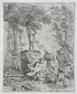 Pan Fete by Giovanni Benedetto Castiglione