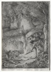 S. Pierre ve ST. Paul, c. 1650. by Giovanni Benedetto Castiglione