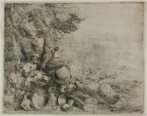  by Giovanni Benedetto Castiglione