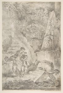Theseus babasının kollarını buluyor, 1645, 1648