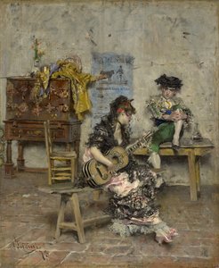 Bir Gitarcı, 1872 by Giovanni Boldini