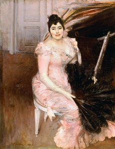 Arjantinli Şarkıcı, Giovanni Boldini (1842-1931) by Giovanni Boldini